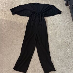 PrettyLittleThing Sleek Black Jumpsuit